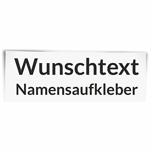 INDIGOS UG - Aufkleber - Wandtattoo - Namensaufkleber mit Name - Namensbeschriftung Sticker Wunschtext mit Wunschname individuell personalisiert für Wohnung und Schlafzimmer