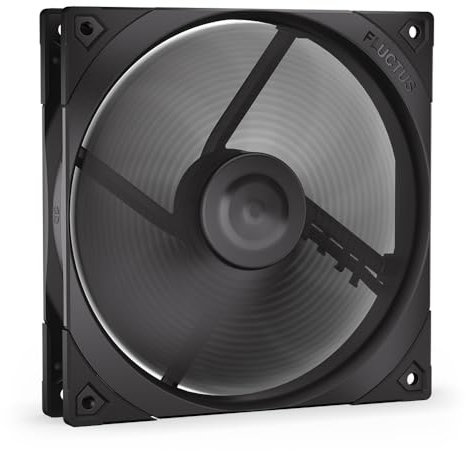 ENDORFY Fluctus 140 PWM, Standard PC-Gehäuselüfter, 140mm, Push und Pull Ausrichtung, hohe Leistung gegen Strömungsbeschränkungen, integrierte Anti-Vibrationspads, EY4A003