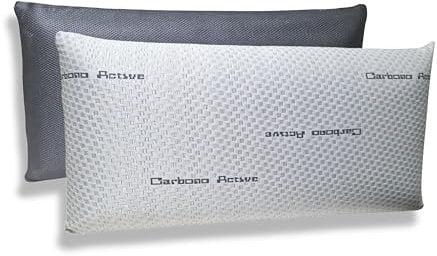 D'A GAMA HOME COLLECTION Almohada VISCO Elastica Carbono con Funda Doble Cara 3D Fresh (105 CM)