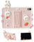 QoKcoahn Funda para iPad, diseño de Zanahoria con Dibujos en 3D y Soporte Ajustable, de Silicona Suave, para niñas y Mujeres (Conejita Zanahoria, iPad Mini 6(8.3 Inch))