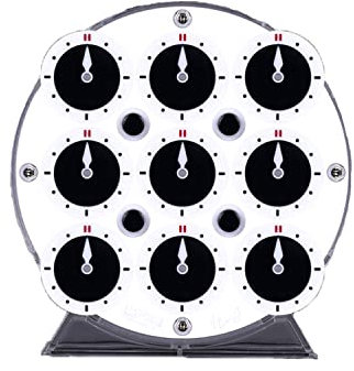 TaoLeLe QY ChuanShi Magnetuhr, Puzzle, MoFangGe, Lernuhr, Fidget Cube, Spielzeug für Speed-Cube, 3D-Puzzle, magisches Spielzeug