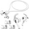 Empire Magnetic Airpod Strap + 3 Pairs Airpod Pro Earbuds Tips (Small) + 1 Pair Soft Silicone Airpod Hooks Compatible with Air Pods Pro 2 - Anti-Lost Strap, Earbud Tips, Anti-Slip Ear Hooks