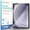 smartect Vetro Temperato [2 Pezzi, Clear] compatibile con Samsung Galaxy Tab A9 Plus, Pellicola Protettiva HD Anti Graffio, Senza Bolle, Durezza 9H, 0.3mm Ultra Trasparente, Ultra Resistente