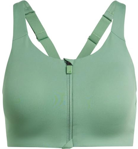 adidas TLRD Impact Luxe Zip Sports Bra High Support 95