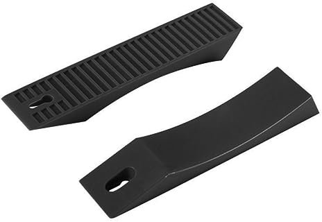 WOONEKY 2pcs Barbell Pad Loaded Barbell Plates Barbell Deadlift Wedge Deadlift Jack Fitness Room Supplies Barbell Deadlift Platform Dumbbell Cushion Fitness Equipments Portable Silica Gel