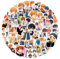 100 Stück Sasaki and Miyano Aufkleber Auto Laptop Telefon Gitarre Skateboard Motorrad Fahrrad Anime Stickers Set Vinyl Wasserdicht Aesthetic Aufkleber für Jugendliche Kinder Erwachsene