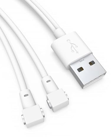 Bicmice Magnetic Multi Charging Cable USB DC Charger Cable 2.6ft/0.8m Replacement Charging Cord Fit for Various Magnetic Pole Charging Devices