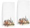 InnoBeta New York City Skyline Gifts, NYC Souvenir Geschenke für NYC-Liebhaber, Skyline Map Küchentuch, 2 Stück, 40,6 x 61 cm Mikrofaser-Geschirrtuch, Handtuch Geschenke