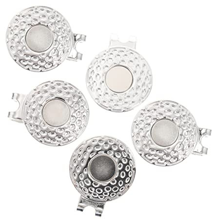 KOMBIUDA 5pezzi Marker Golf Clip per Cappello Accessori per e Resistente per Cappello