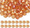PATIKIL 8mm Round Crystal Beads, 100 Pcs Glass Faceted Ball Beads Loose Spacer Bead for Jewelry Making Bracelet Necklace Earrings Wind Chimes Craft, Burgundy