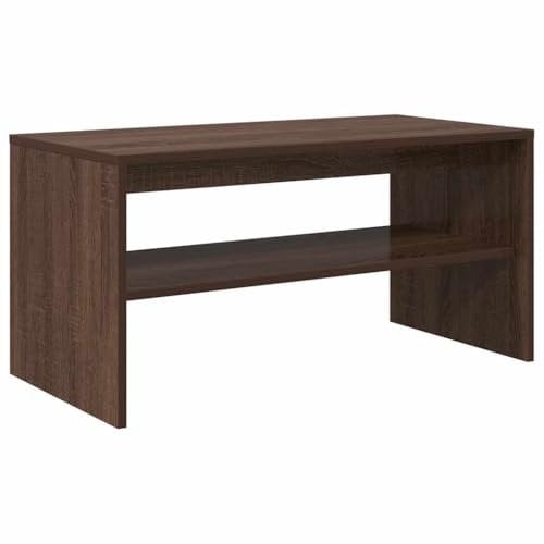 vidaXL TV-Schrank Braun Eiche-Optik 80x40x40 cm Holzwerkstoff, TV-Möbel, Fernsehtisch, Medienschrank, Fernsehschrank, TV-Konsole, TV-Bank, TV-Regal