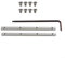 Zilimontt Guide Rail, 300Mm/400mm Length, Circular Saw Guide Rail, Aluminum Extruded Guide Rail For Circular Saw Track, Precision Woodworking Tool(Guide Rail Connector)