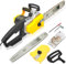 feneihe Electric Chainsaw,Hand Chainsaw,18-inch Self-Sharpening Corded Chainsaw,2200W Powerful Corded Electric Saw,Low Kickback Power Chain Saws for Daily Outdoor Cutting Material Processing & Wood C
