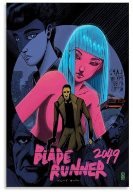 KAOTRPZH Blade Runner Movie Creativity Fans Poster Poster Dekorative Malerei Leinwand Wandkunst Wohnzimmer Poster Schlafzimmer Malerei 08x12inch(20x30cm)