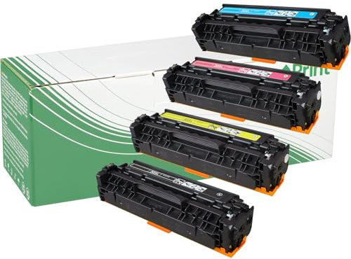 NexoPrint CE410X+411A-13A 305X305A Multipack Toner kompatibel mit HP LaserJet Pro 400 Color M451Nw M475dn M475dw 11800 Seiten