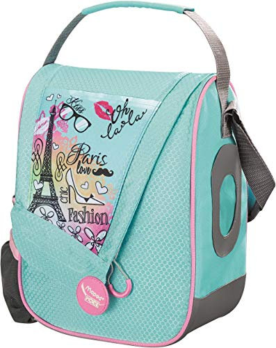 Maped Picnik Concept - Lunch bag Sac à Déjeuner Isotherme Enfants - Bandoulière Réglable et Anse - Porte-Gourde et Porte-Etiquette - Facile à nettoyer - Paris Fashion