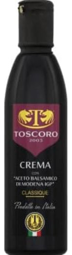Toscoro Creme de vinaigre balsamique de Modene, IGP - La bouteille de 25cl