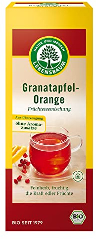 Lebensbaum Früchtetee Im Teebeutel - Granatapfel-Orange, 40 g