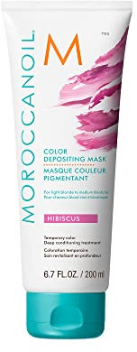 Moroccanoil Color Depositing Hair Mask, Hibiscus, 200ml