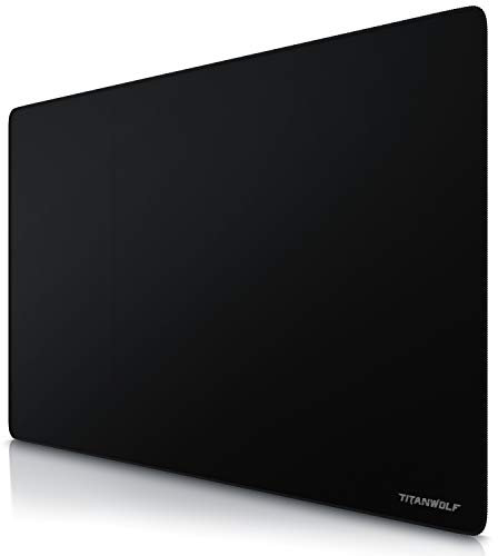 Titanwolf – Extra Large Gaming Mouse Pad 900x600mm Oversize - mousepad - XXL Mouse Mat with Motif – Extra Large Desk Pad - For Precision and Speed – For Roccat Razer Logitech Mouse and Keyboard