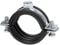 20-112mm morsetto a vite per tubi galvanizzato con inserto in gomma morsetto a due viti 60-64 mm 2 pezzi