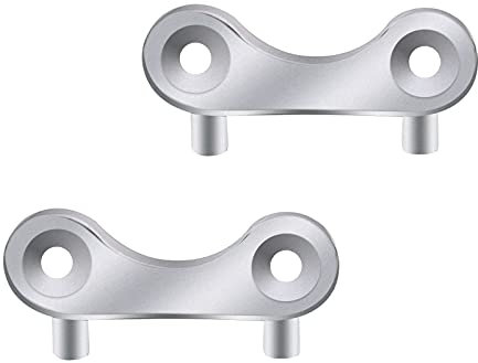 DOMUEN 2 Pack Boat Gas Cap Stainless Steel Key Fill Plate Key Marine Boat Yacht Gas Water Fuel Tank Deck Replacement Plate Tool