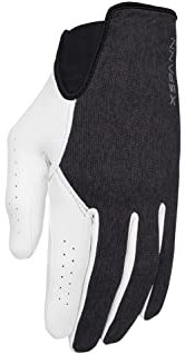 Callaway Golf X Spann Herren-Golfhandschuh (Serie 2022), Schwarz-Weiss, L