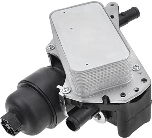 Frankberg Ölkühler Motoröl Wassergekühlt Kompatibel mit Vito Qashqai X-Trail Vivaro Espace Fluence Scénic Kadjar Koleos Megane Talisman Trafic 1.6L 2011-Heute 152085948R