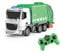 UJIKHSD 1/24 6CH Remote Control Garbage Truck Electric Recycling Toy Set With Trash Bin Real Lights Rechargeable Waste Management Trash Truck Toys Gift For Kids