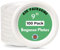 Ask Packaging 100% Compostable (9 Inch / 100-Pack) Heavy-Duty Eco-Friendly Disposable Bagasse Plates, Made of Natural Sugarcane Fibers – 9 Biodegradable Christmas Paper Plates
