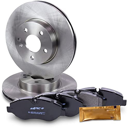 ATEC Germany Bremsenset Vorderachse inkl. Bremsscheiben Ø 300 mm Belüftet + Bremsbeläge Vorne Kompatibel mit MERCEDES MARCO POLO Camper (W447), V-Klasse (W447), VIANO (W639), VITO/MIXTO