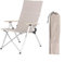Tragbarer Klapp-Liegestuhl im Freien, verstellbarer Stuhl mit langer Rückenlehne, Outdoor-Camping-Liegestuhl, Picknick, Strand, Freizeitstuhl, leichtes Fahrzeug, Aluminium-Strandstuhl N times lucky