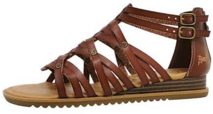 Blowfish Malibu Damen Bloomy Sandale, Braun (Henna), 40 EU