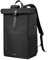 HOMIEE Laptop Travel Backpack Mens,Roll Top 17.3 Inch Laptop Bag with USB Port,Anti-theft Rucksack Bag Womens,Water-resistant College School Daypack Business Computer Bag for Work Camping Black