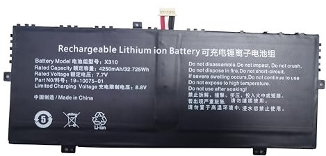 Laptop Battery For Chuwi LarkBook 13.3 CWI509 X310 U2594122PV-2S1P CHUWI LarkBook CWI509 For Jumper EZbook X3 Air 8128 JNB13
