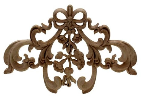 XBHGSY Holz Verzierung Schnitzerei Ornament Vintage Wohndekoration Deko Accessoires Holzfiguren Miniaturen Holzapplikation 35Cmx23Cm