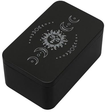 YIGZYCN Aufbewahrungsbox für Spielkarten, aus Metall, leer, für Süßigkeiten