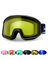 JetBlaze Skibrille Herren Damen Skibrille für Brillenträger Schneebrille Anti Nebel UV Schutz Snowboardbrille Ski Goggles für Skifahren Kompatibler Helm Zylindrisch Verspiegelt Gelb Linse