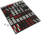 BESTonZON 1 Jeu Dominos Pai Gow Jeux extérieur Jeux Plein air Jeux Plateau Board Game Jeu de société tisonnier paigow en Domino Traditionnel Chinois Carreaux de paigow Chinois Black