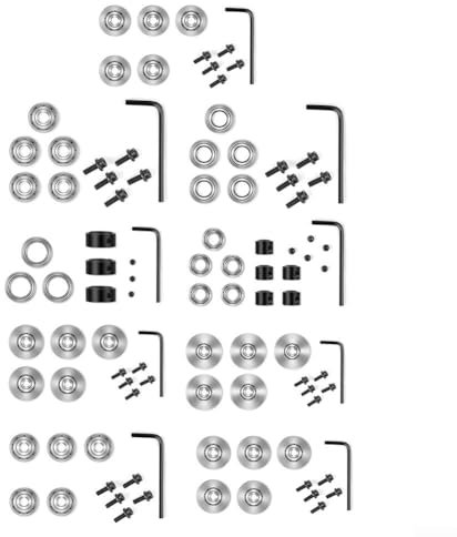 Juego de llaves hexagonales y rodamientos de brocas para profesionales para aplicaciones de fresado de madera (6)