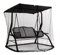 Moustiquaires, Moustiquaire avec Fermeture éclair pour Parasol 3 Places Balançoire De Porche Moustiquaire pour Balançoire De Jardin Extérieure Balcon Voyage Camping Chaise Pivotante