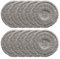 Lot de 10 chiffons de nettoyage pour balai Mova P50 Pro, Ultra/P10 Pro, Ultra, lingettes accessoires pour balai Dreame pour Mova P50 Pro Ultra Sweeper