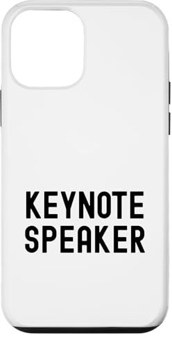 Keynote Speaker | Conference Speaker | Faculty Keynote Case for iPhone 12 mini