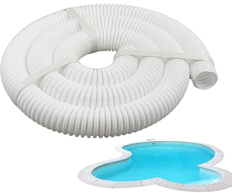 Tuyau d'aspiration de piscine | Tuyau de réserve de filtre de piscine | Tuyau de pompe robuste | Accessoires de maison et de jardin pour l'entretien extérieur Garden Garden