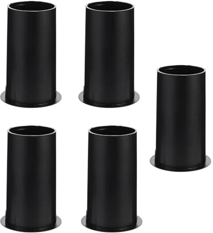 Alipis 5 Pcs Plastic Woofer Box Port Tubes for Speaker Subwoofer Bass Reflex Drop-resistant and Wear-resistant Material Suitable for Car Speaker