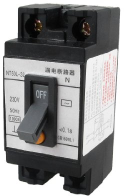 AC 230V 1000A Mini interruttore magnetotermico unipolare nero