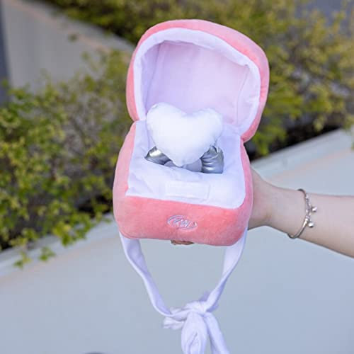Pink Ring Box Plüsch Spielzeug Liebe Ring Hülle Spielzeug Stoffring Überraschung Geschenkbox Vorschläge Memory Hochzeitsgeschenk Für Frauen