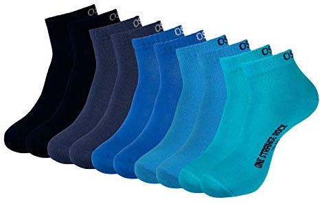 ONE STRANGE ROCK Quarter Socken Kurzsocken Herren Damen 5, 10, 15, 20, 30 Paar