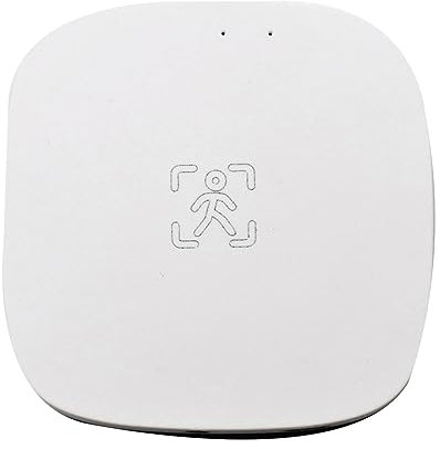 ziyuan Sensor de Presencia Tuya ZigBee MmWave con Luminancia DeteccióN de Radar de Microondas PIR Sensor de Movimiento Montaje en Pared