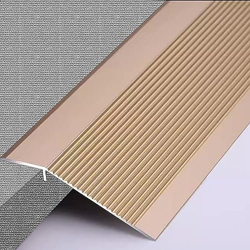 LIYI929GP Übergangsprofil Höhenausgleichsprofil Ausgleichsprofil Abdeckleiste 90 100 120cm, Anpassungsprofil Höhenausgleich 10-40mm, Parkett- Und Laminatböden Bodenübergangsstreifen Übergangsschiene